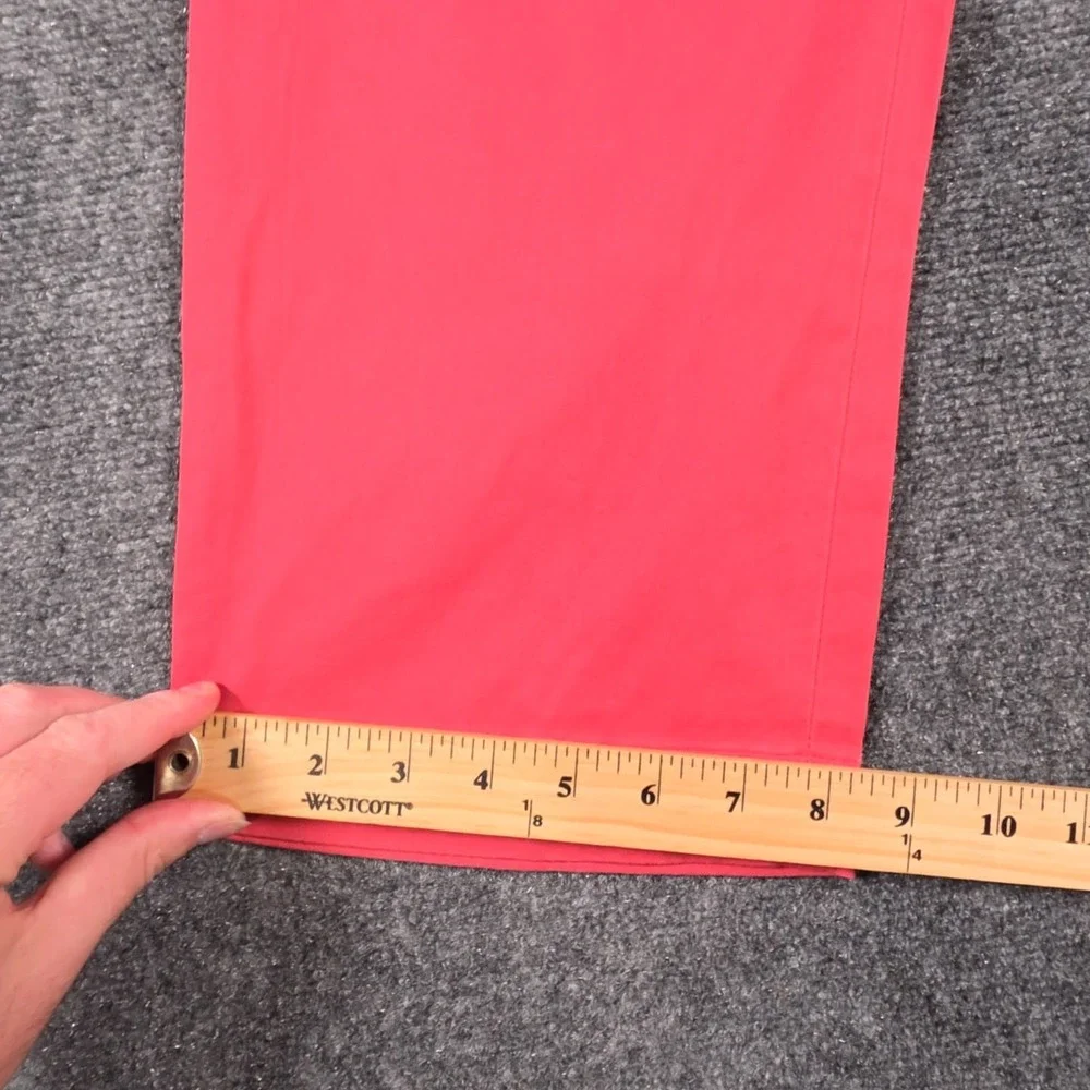 NWD Polo Ralph Lauren Chino Mens 38x30 Nantucket Red Stretch Straight Fit READ